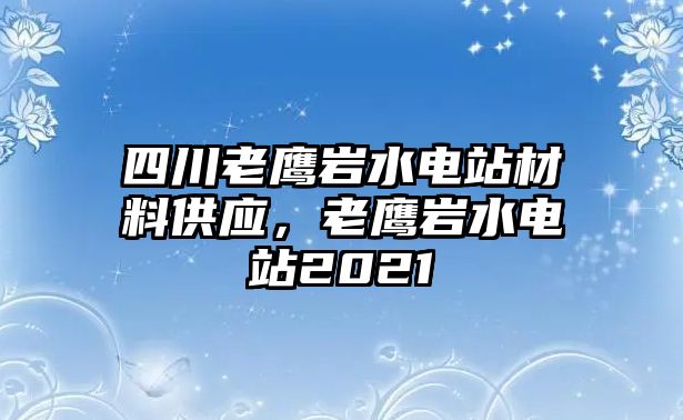 四川老鷹巖水電站材料供應，老鷹巖水電站2021